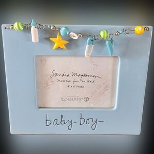 New! Baby Boy Picture Photo frame by Sandra Magsamen